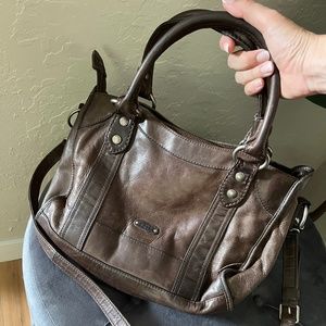 Frye Melissa Zipper Satchel handbag